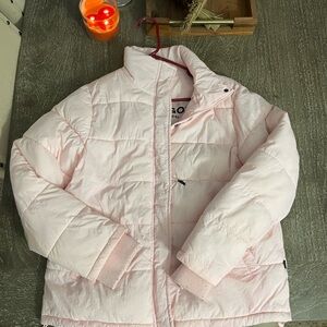 Cotton On Puffer Jacket - LIGHT PINK
